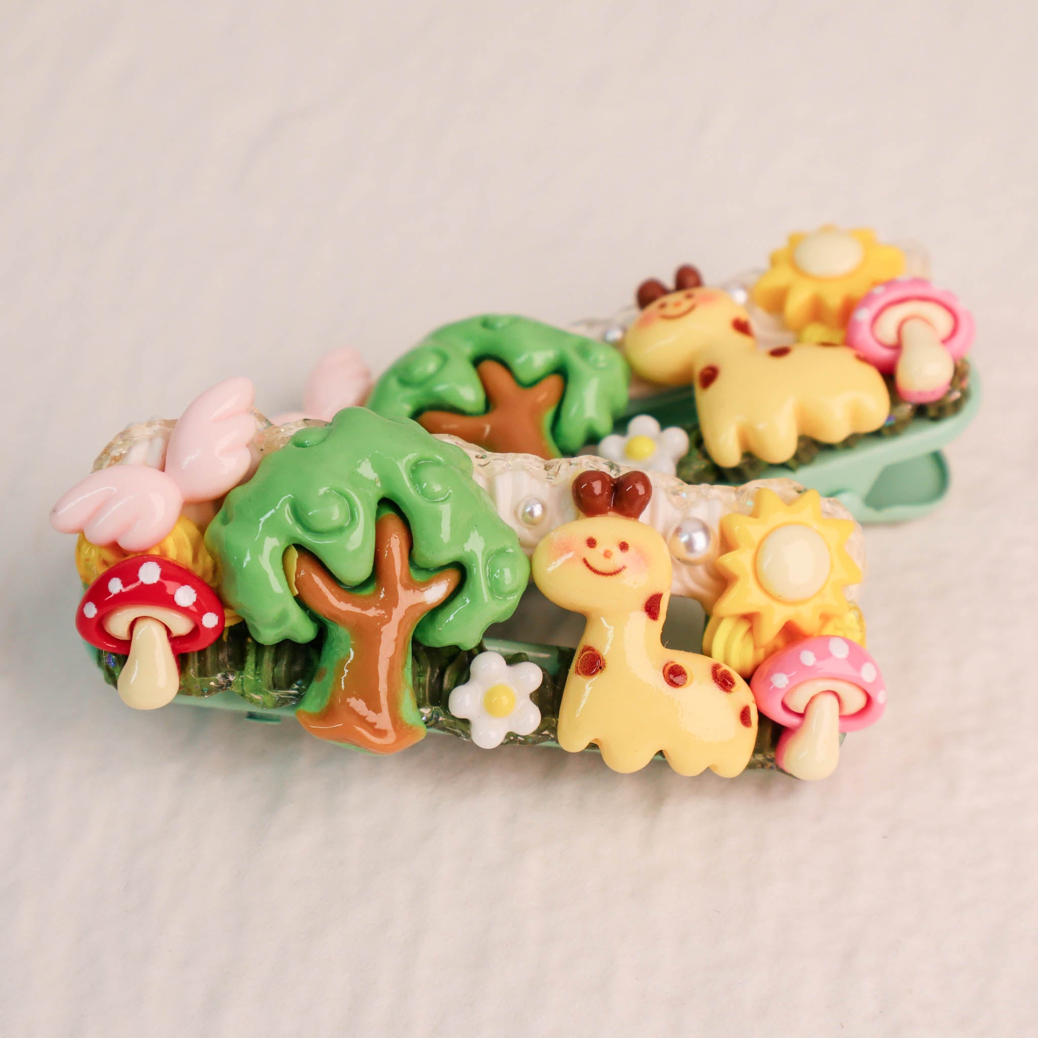 💚 Forest Fern 💚 Kids Hair Clip